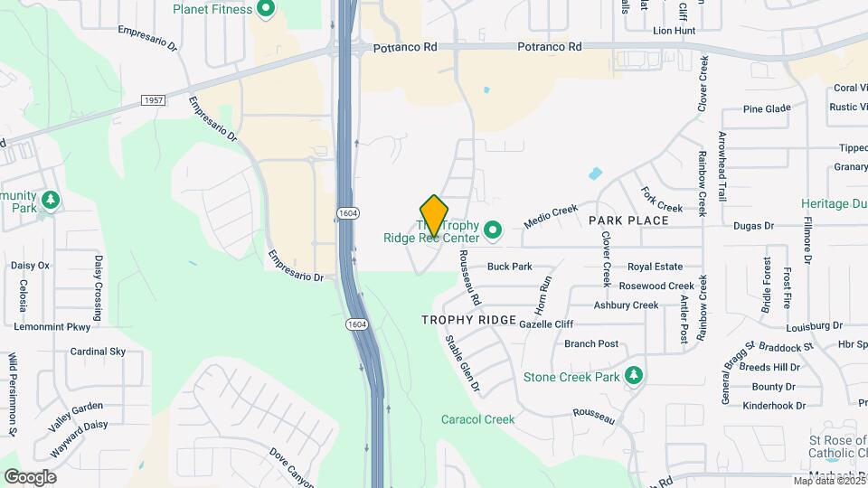 10807 Sierra Ridge Dr Map and Location Details
