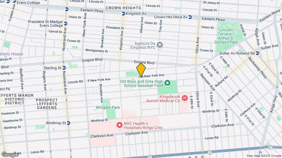 700 E New York Ave Map and Location Details