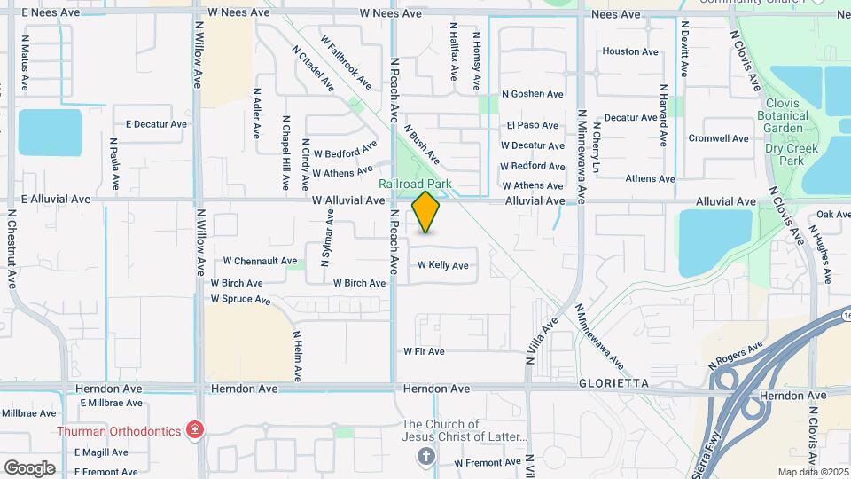 341 W Chennault Ave Mapa y Detalles de la Ubicación