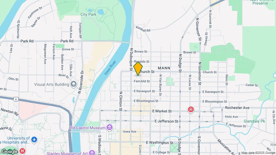 507 N Linn St Mapa y Detalles de la Ubicación