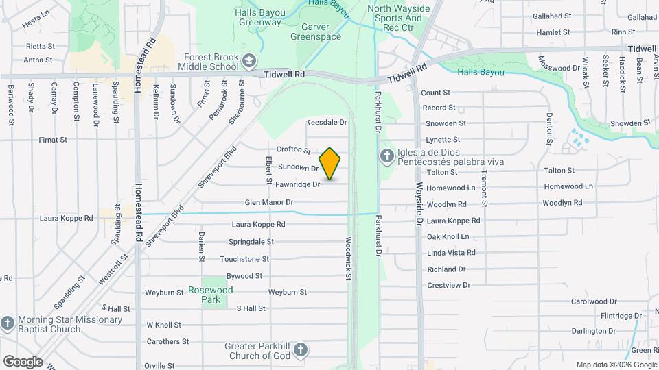 7652 Fawnridge Dr Mapa y Detalles de la Ubicación