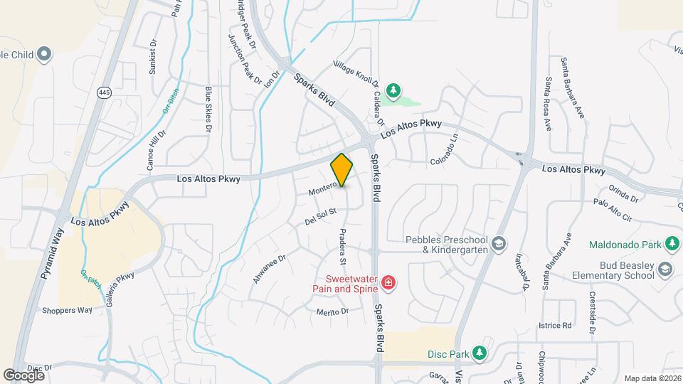 5065 Pradera St Map and Location Details
