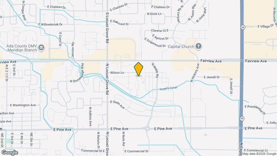 1923 E Wilson Ln Map and Location Details