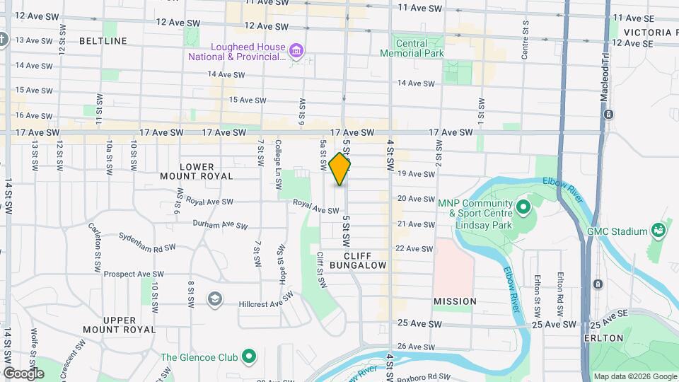 1917 5th St SW Map and Location Details