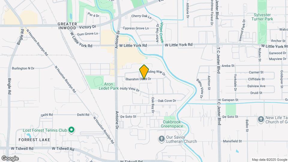 5519 Sheraton Oaks Dr Map and Location Details