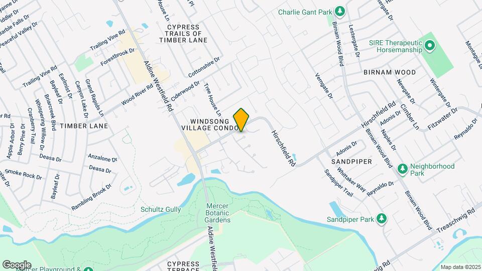 3113 Trembling Creek Cir Map and Location Details