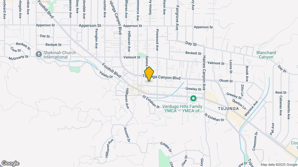 7137 Greeley St Map and Location Details