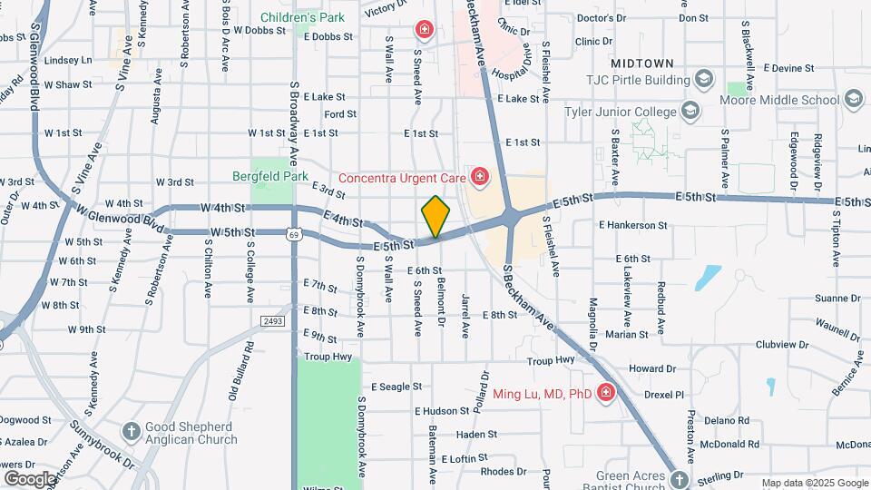 1709 Belmont Dr, Unit 3 Map and Location Details