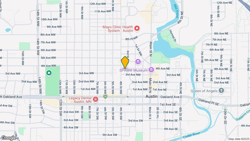 403 4th Ave NW Map and Location Details