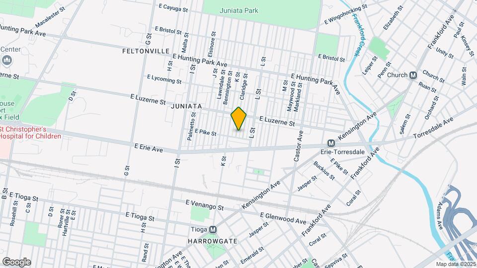 3905 Claridge St Map and Location Details