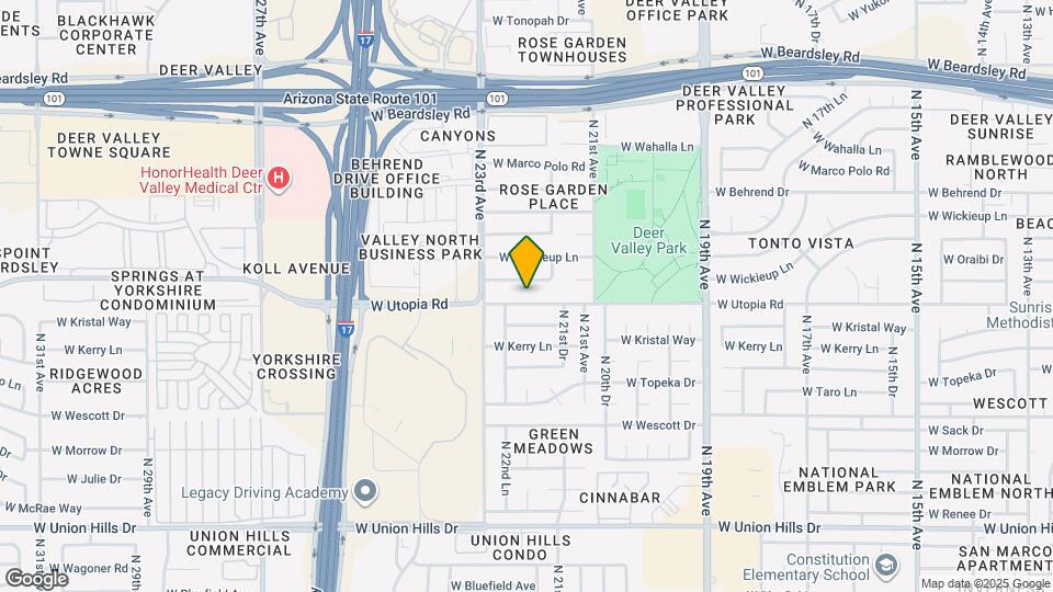 2210 W Utopia Rd Map and Location Details