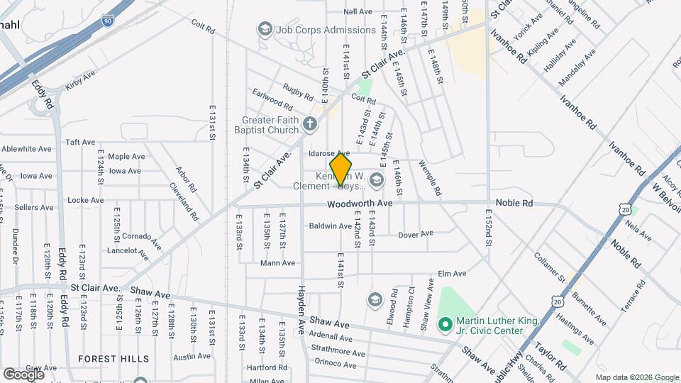 14102 Glenside Rd Map and Location Details