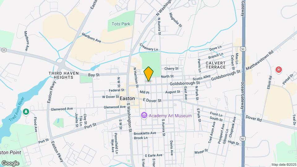 127 Goldsborough St, Unit #3 Map and Location Details