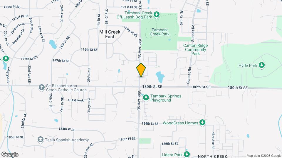 17905 35th Ave SE Mapa y Detalles de la Ubicación