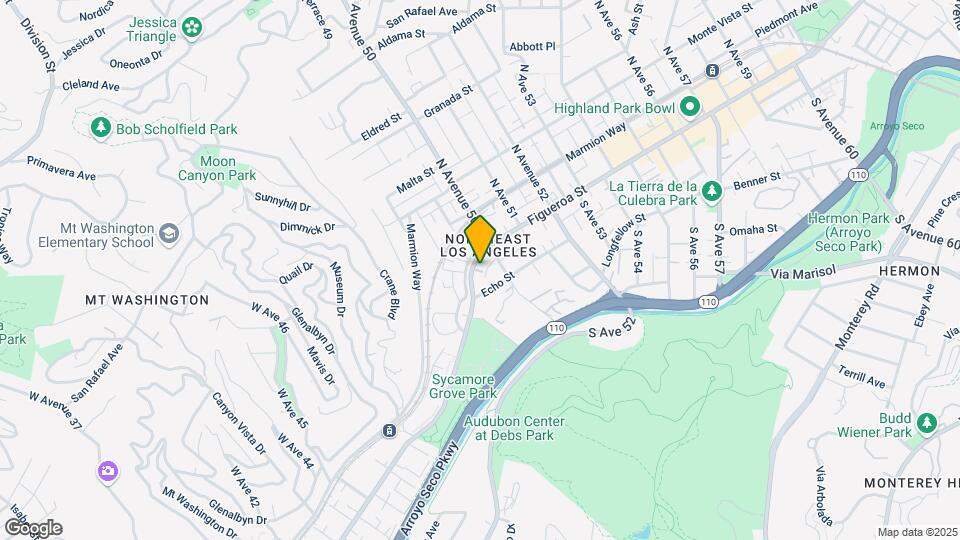 4960 Figueroa St Map and Location Details