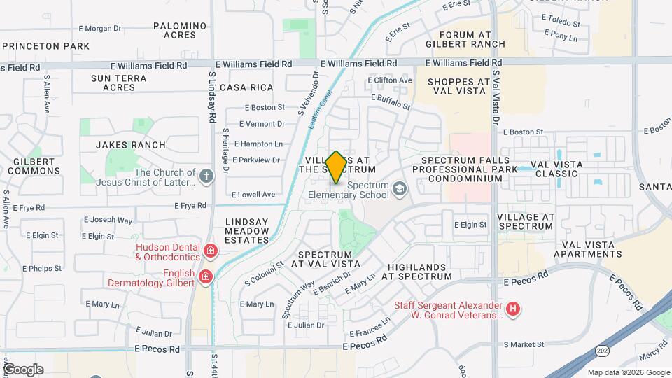 2755 S Southwind Dr Mapa y Detalles de la Ubicación