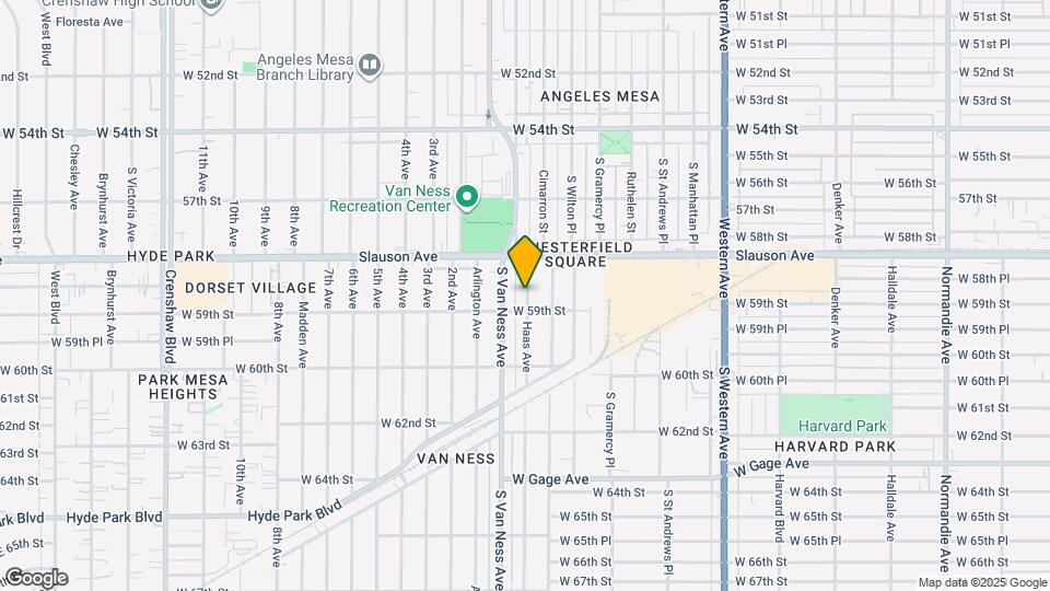 5843 Haas Ave, Unit 5843 Map and Location Details