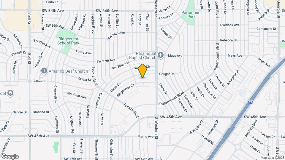 4218 Ridgecrest Cir Map and Location Details