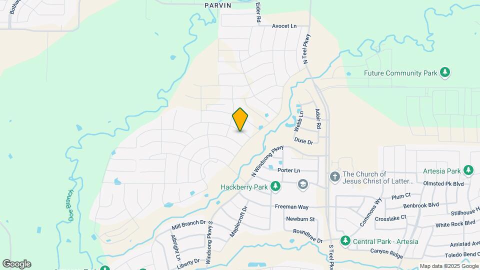 4131 Sandhills Ln Map and Location Details
