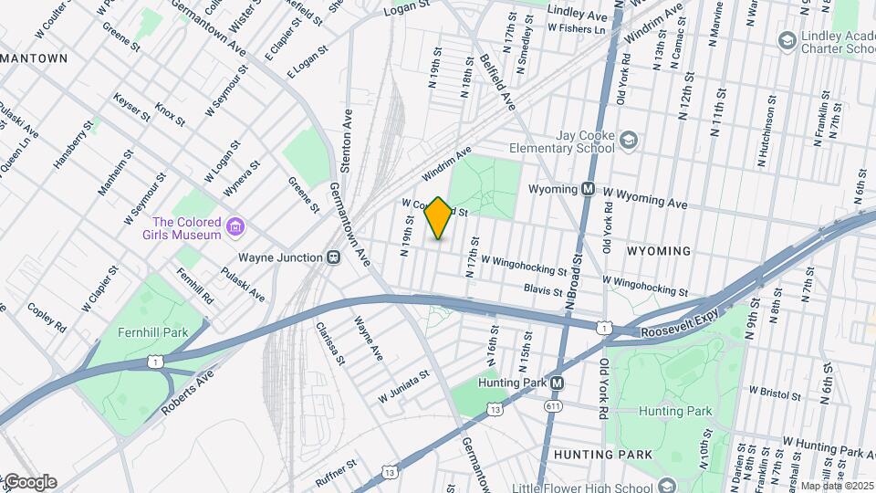 1801 W Wingohocking St, Unit A Map and Location Details