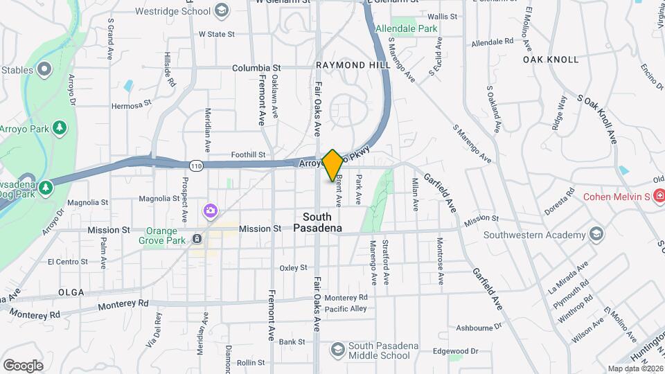 705 Brent Ave, Unit Lower Mapa y Detalles de la Ubicación