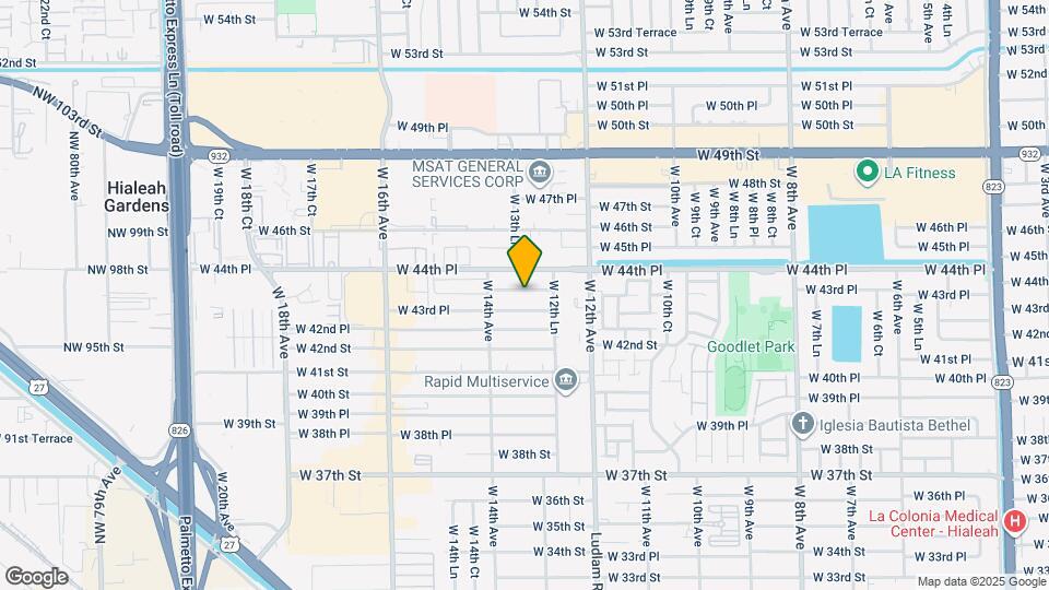 1322 W 44th St Map and Location Details