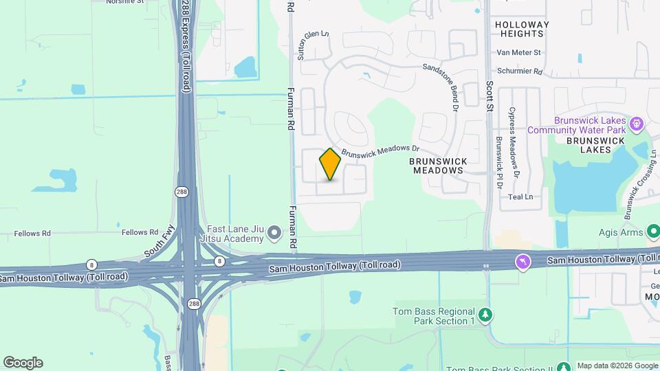 14435 Brunswick Point Ln Map and Location Details