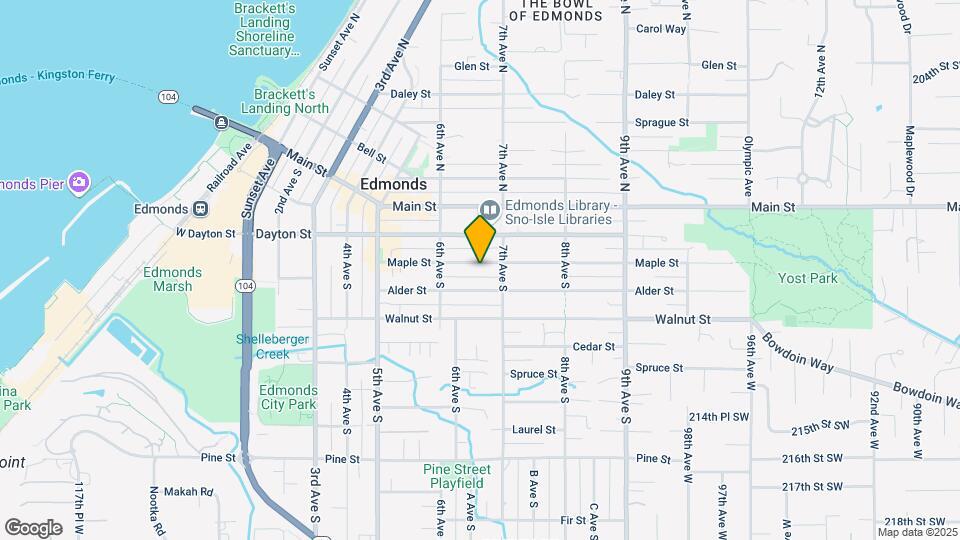 642 Maple St Mapa y Detalles de la Ubicación