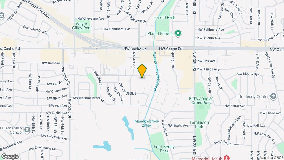 4424 NW Wolfcreek Blvd Map and Location Details