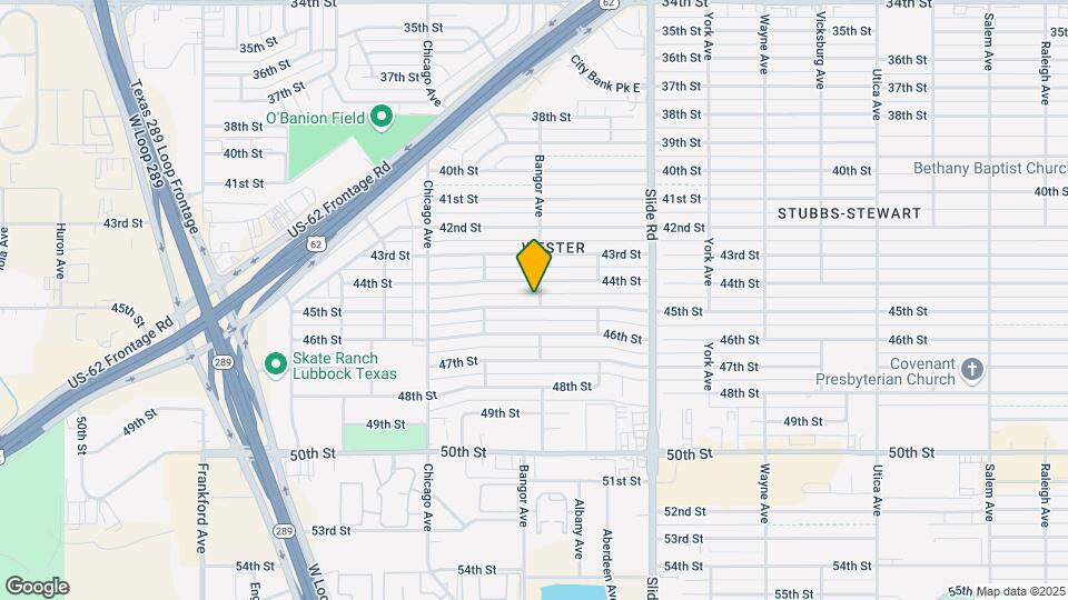 5402 45th St Map and Location Details