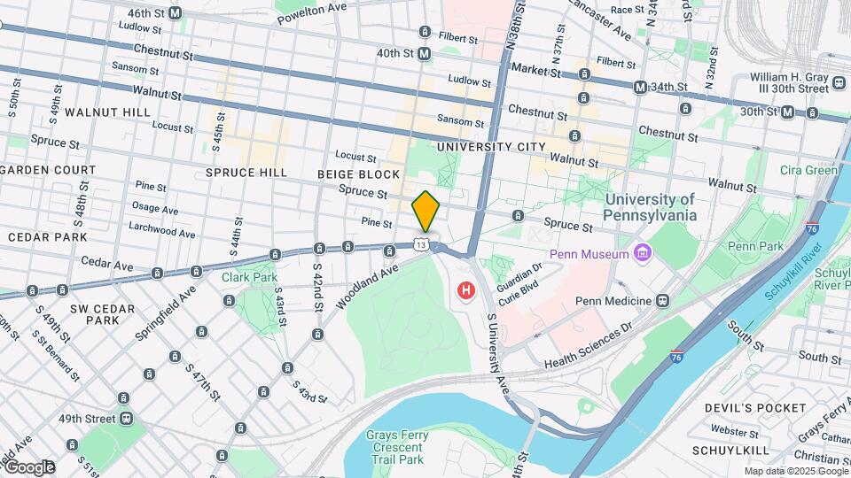3929 Baltimore Ave Map and Location Details