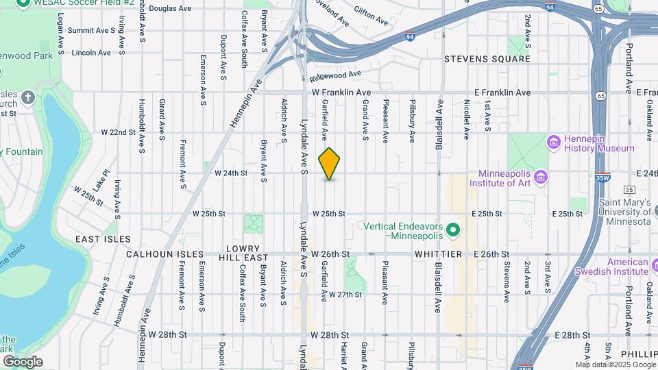 2417 Garfield Apartments Map and Location Details