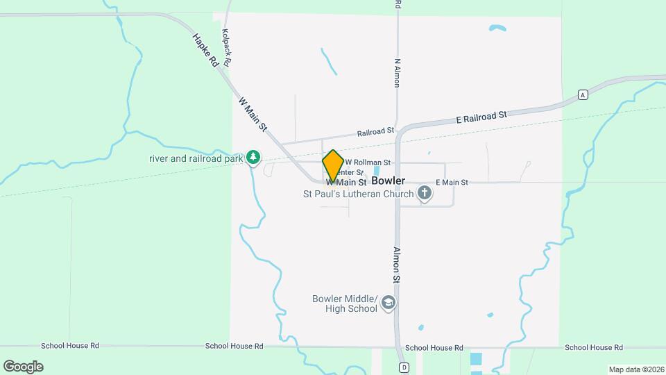 206 W Main St, Unit C- Upper Unit Map and Location Details