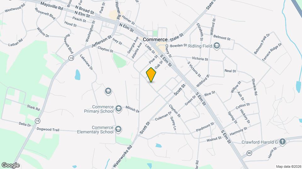 585 Clayton St Map and Location Details