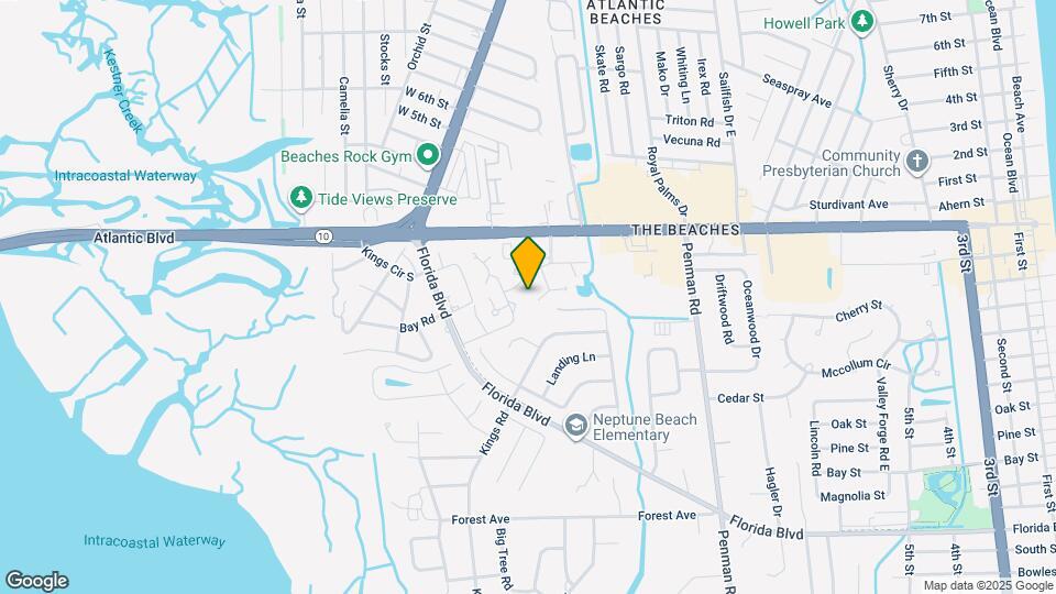 1518 Spindrift Cir W Map and Location Details