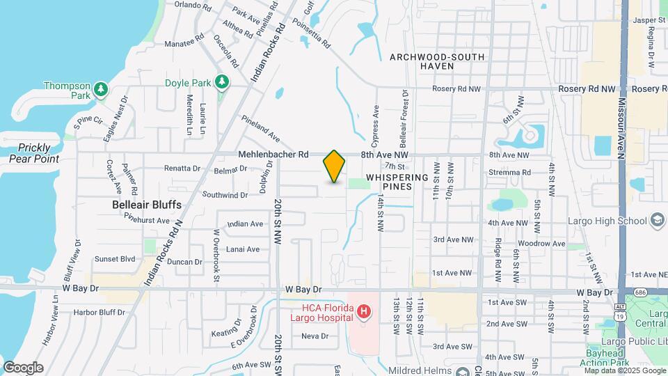 601 Heritage Ln Map and Location Details