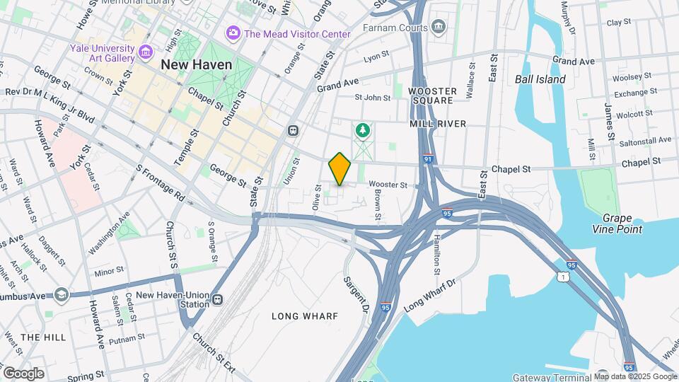 71 Warren St, Unit 1 plus bedroom Wooster Sq Mapa y Detalles de la Ubicación