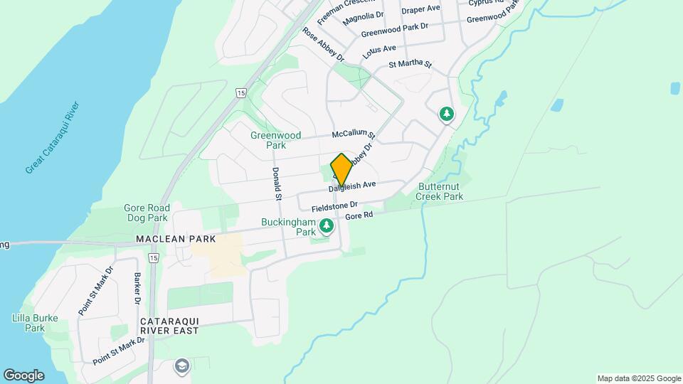101 Dalgleish Ave Map and Location Details