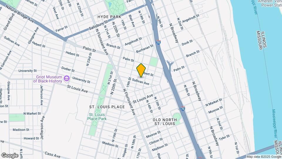 1413 Sullivan Ave Map and Location Details