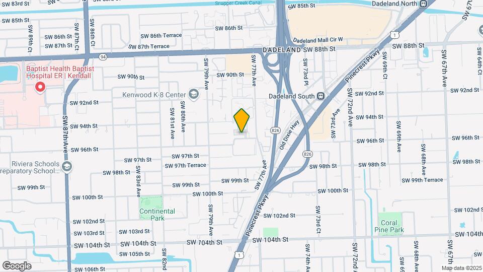 7752 SW 95th St Map and Location Details