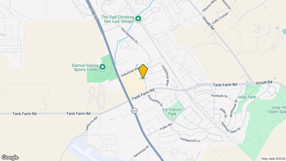 3953 Poinsettia St Map and Location Details