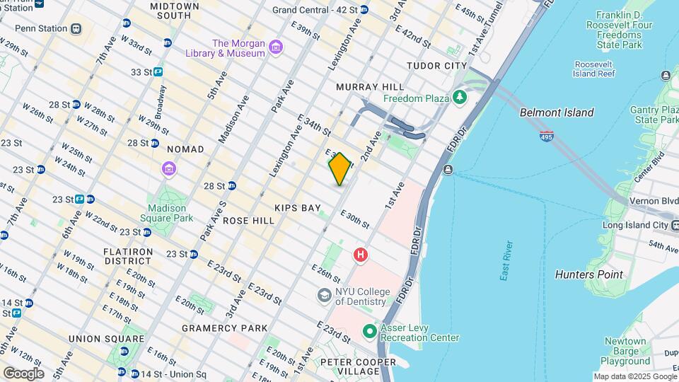 563-565 Second Ave Mapa y Detalles de la Ubicación