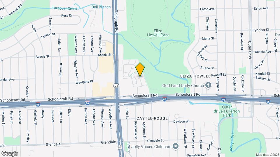 14151 Riverview St Map and Location Details