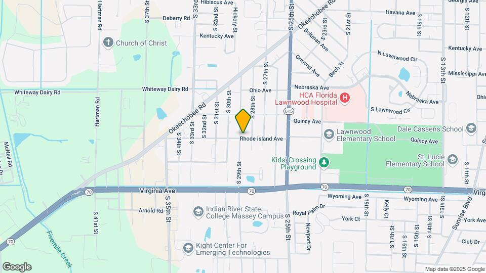 1824 S 29th St Map and Location Details
