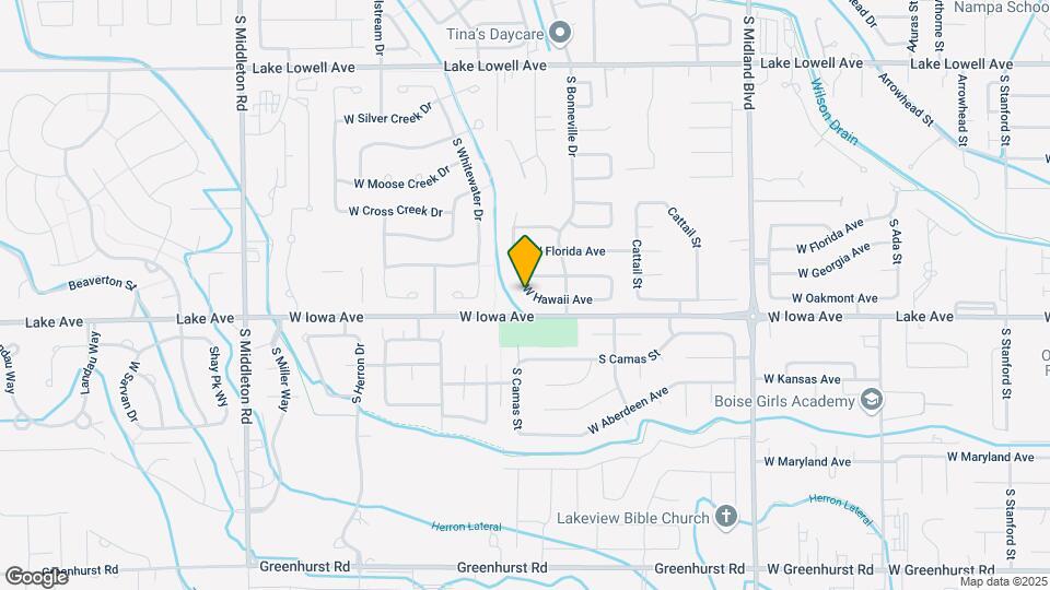 1631 W Hawaii Ave Map and Location Details