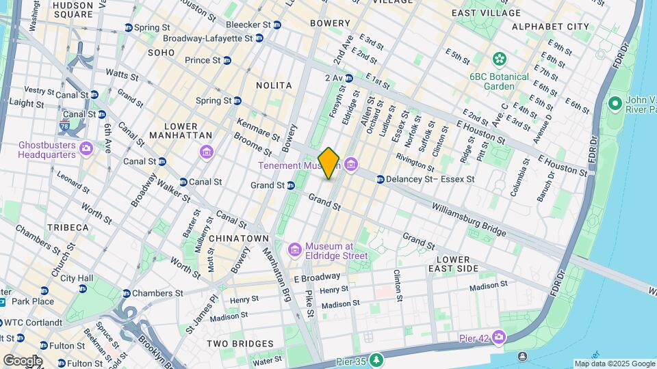 279-281 Broome St Map and Location Details