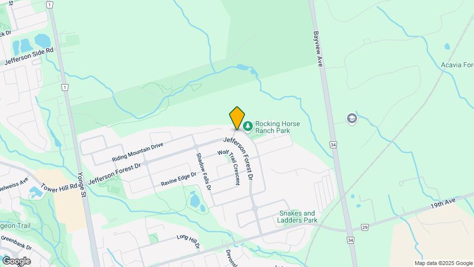 207 Hunting Ridges Dr Map and Location Details