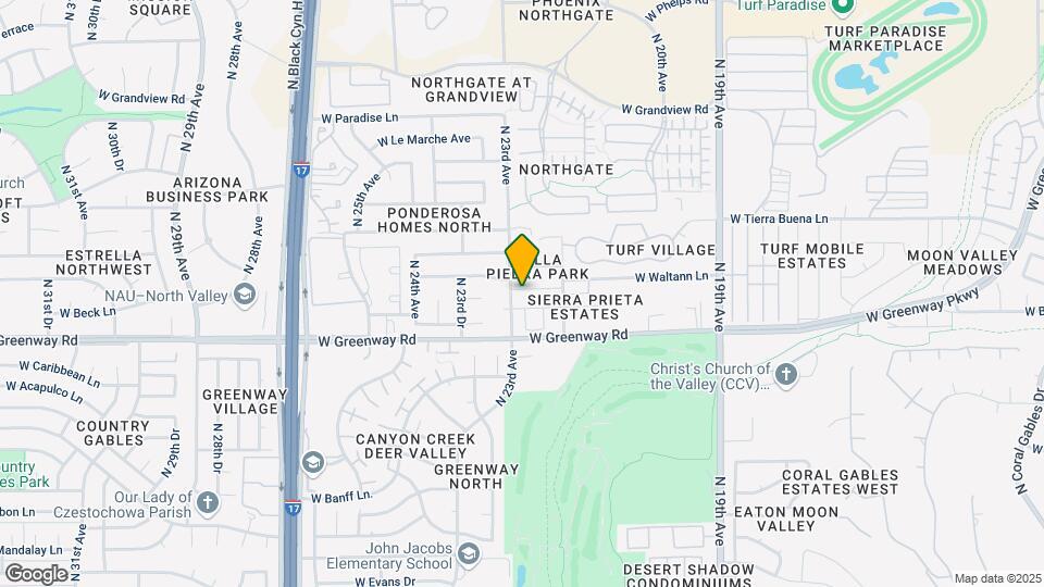 2249 W Betty Elyse Ln Map and Location Details