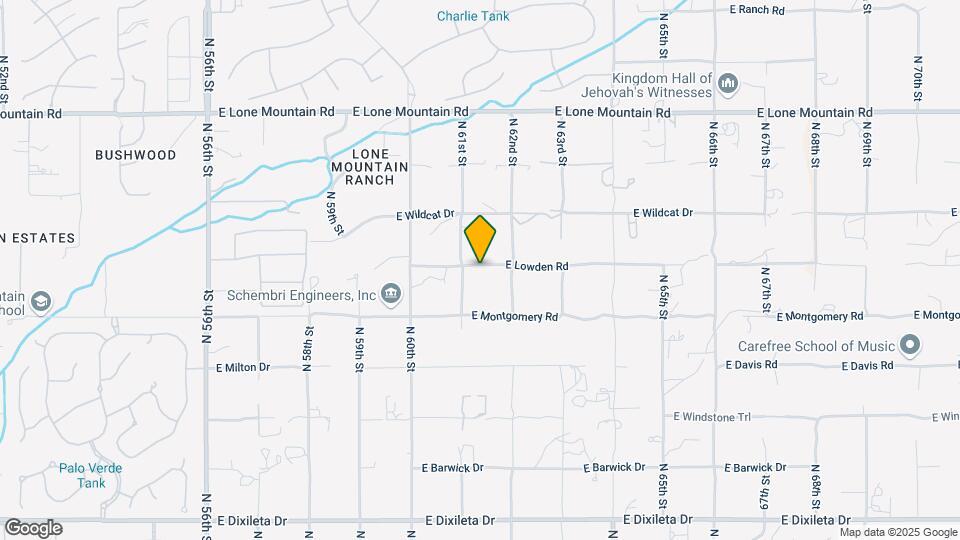 6119 E Lowden Rd Map and Location Details