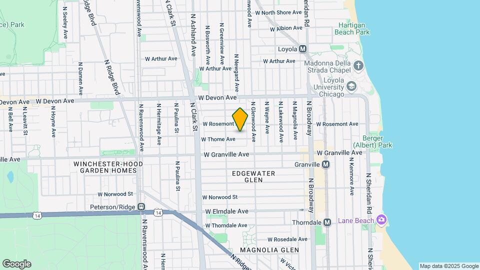 Edgewater Glen Apartments Map and Location Details